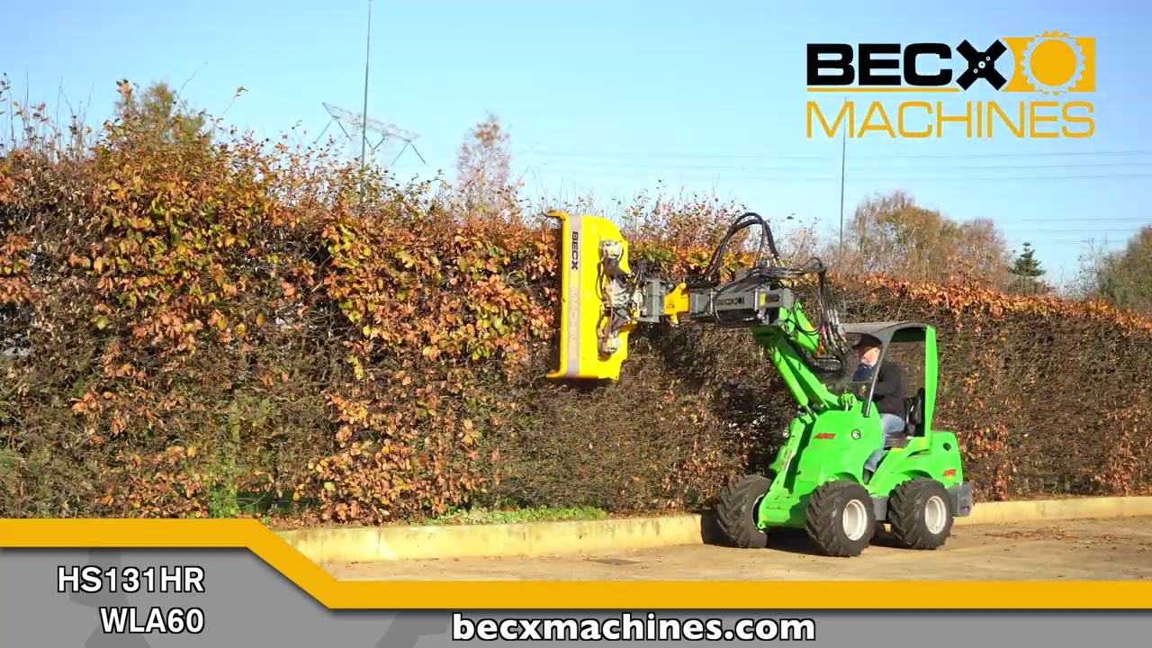 Becx Machines WLA60 with HS131HR on Avant
