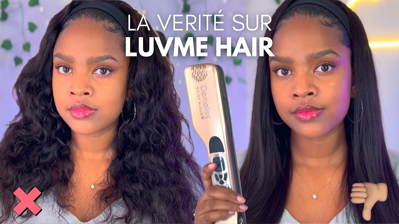 La V&Eacute;RIT&Eacute; SUR @LuvmeHairOfficial  | JE TESTE UN LISSEUR | PERRUQUE BANDEAU