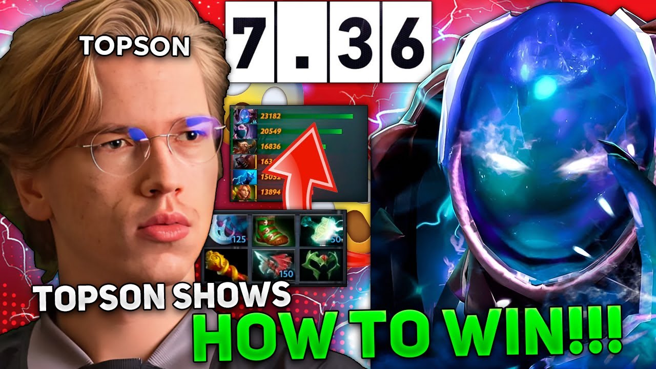 TOPSON shows HOW to EASY WIN! | TOPSON plays ARC WARDEN DOTA 2!