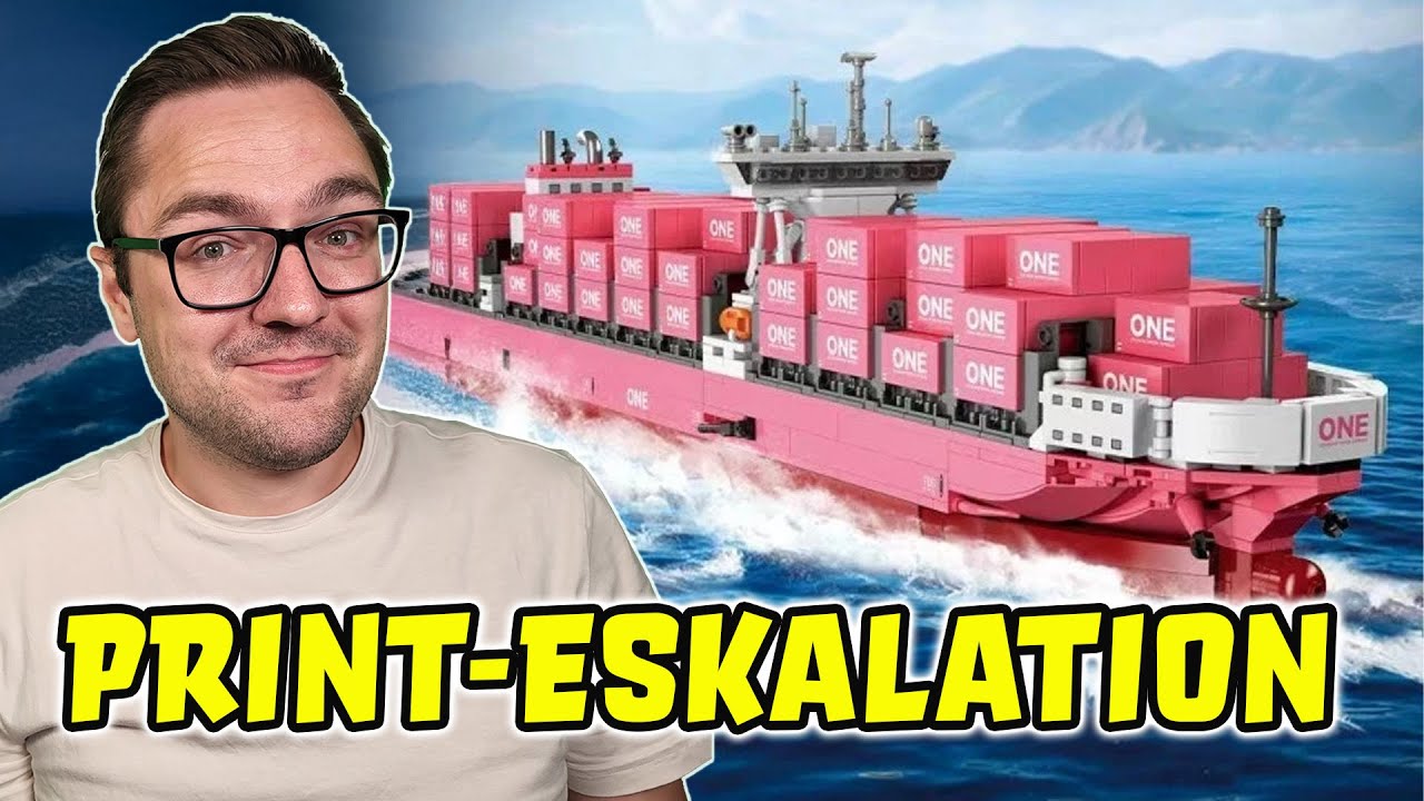Pink und voller Prints: Was geht denn hier ab? - JIESTAR 9217 Pink Cargo Ship