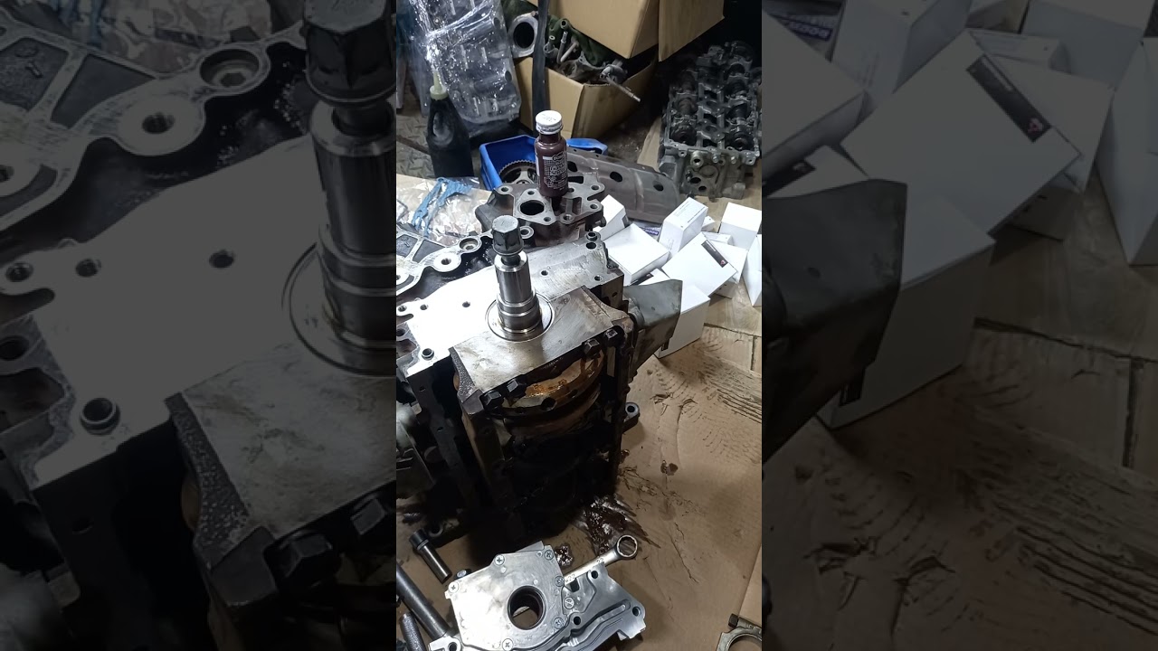 Mistubishi pajero model 2009 eingin v6 sting oil pump and repair eingin.........#### v6