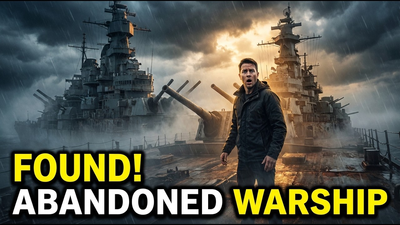 I Built a House on an Abandoned Warship! 😱