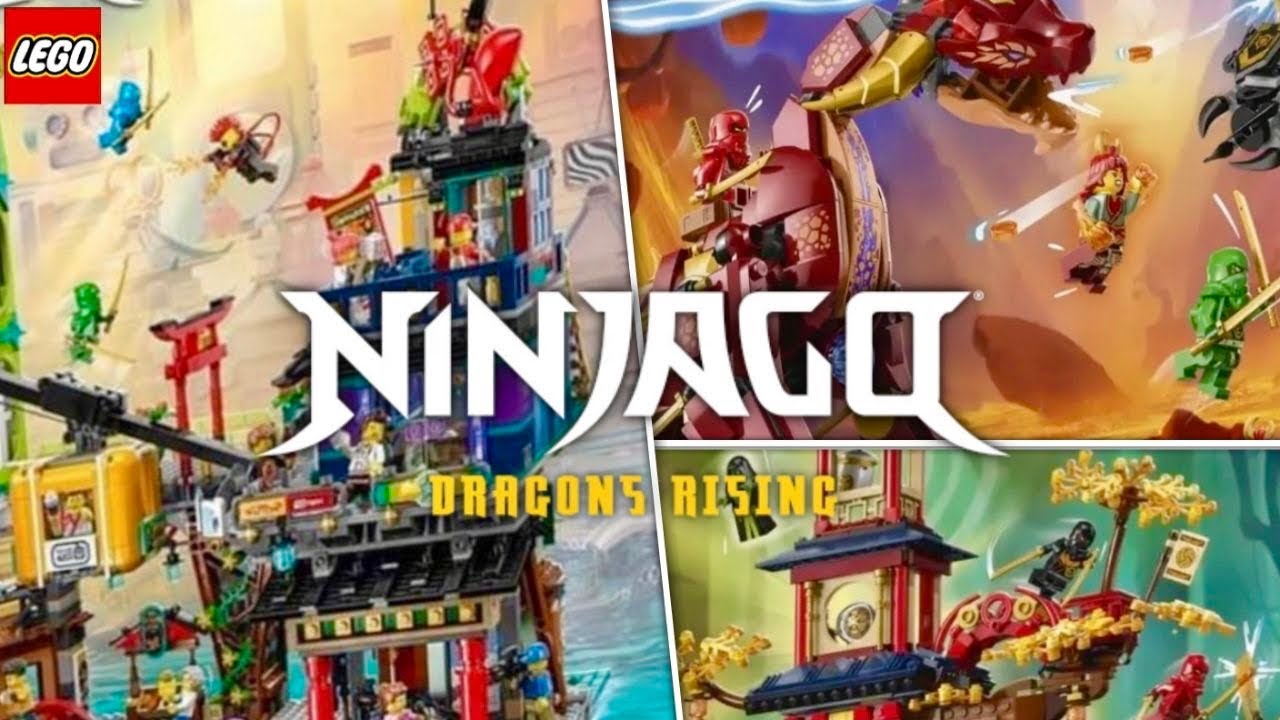 TAK WYGLĄDAJĄ WSZYSTKIE NAJNOWSZE ZESTAWY LEGO NINJAGO NA LATO 2023