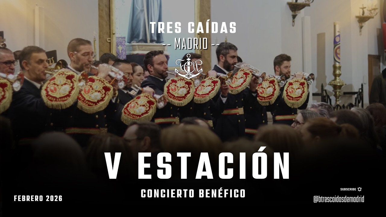 Concierto benéfico junto a nuestra Hermandad titular. Marcha: V Estación