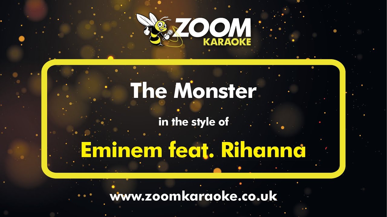 Eminem feat Rihanna - The Monster - Karaoke Version from Zoom Karaoke