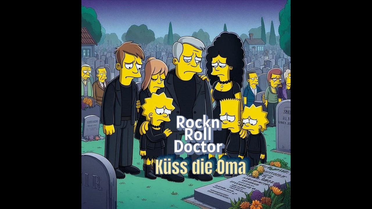 Küss die Oma - heavy metal - version - #lied #musik #satire #schwarzerhumor #krematorium #friedhof
