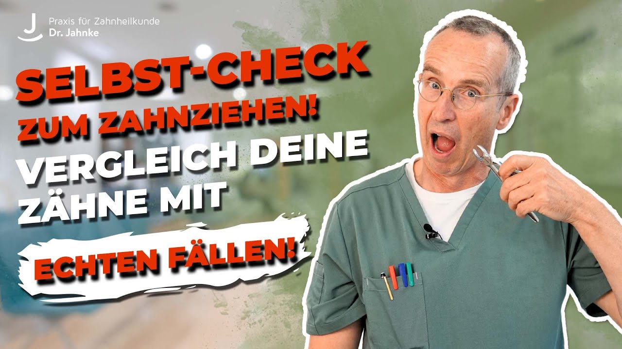 Deine Zähne: Wie schwer sind sie zu ziehen? Röntgenbilder zum Vergleichen