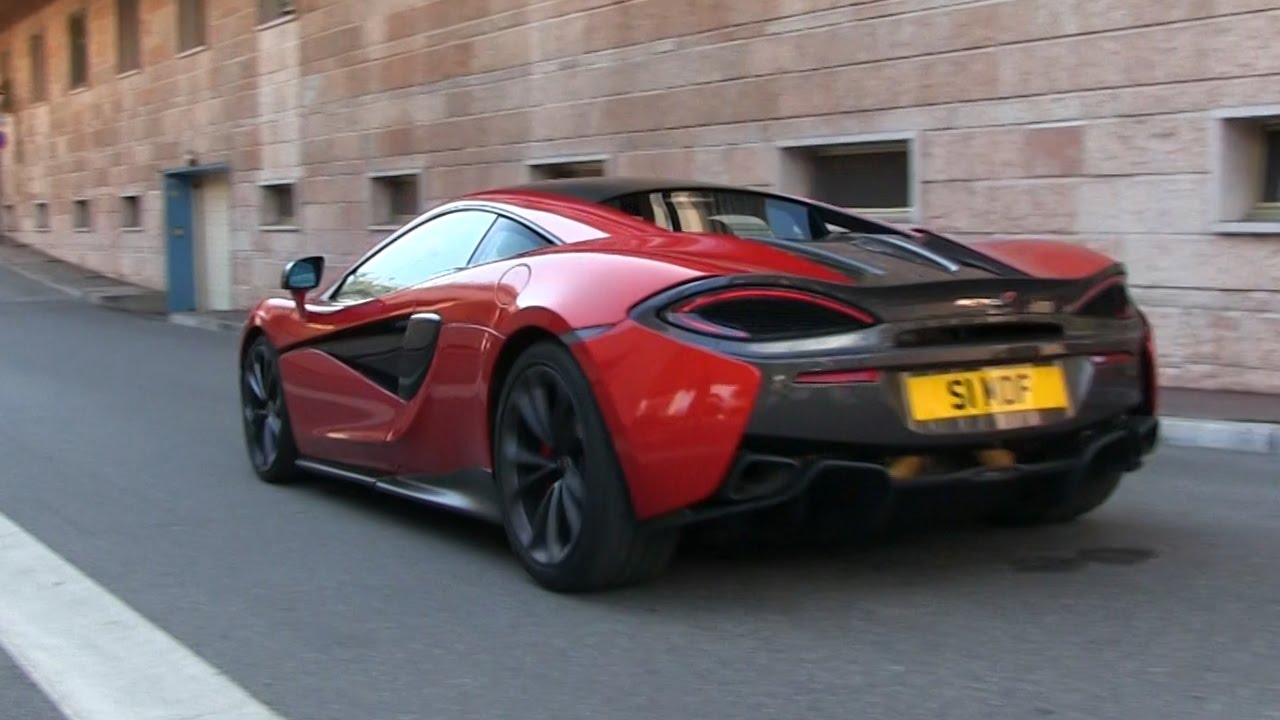 Seen Through Glass's McLaren 540C w/ Larini Exhaust in Monaco | BEST SOUNDING MCLAREN!