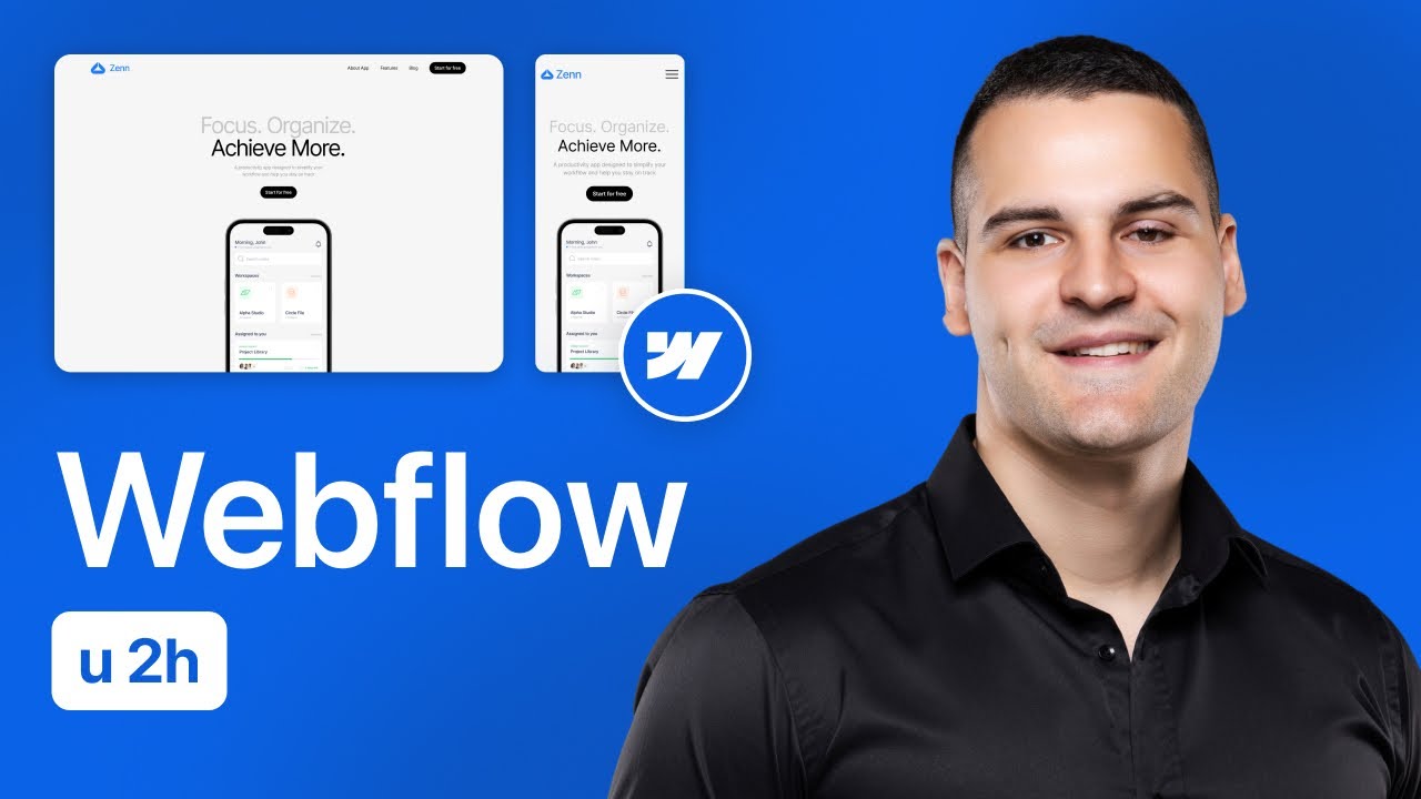 Webflow za početnike - Ceo Kurs 2025