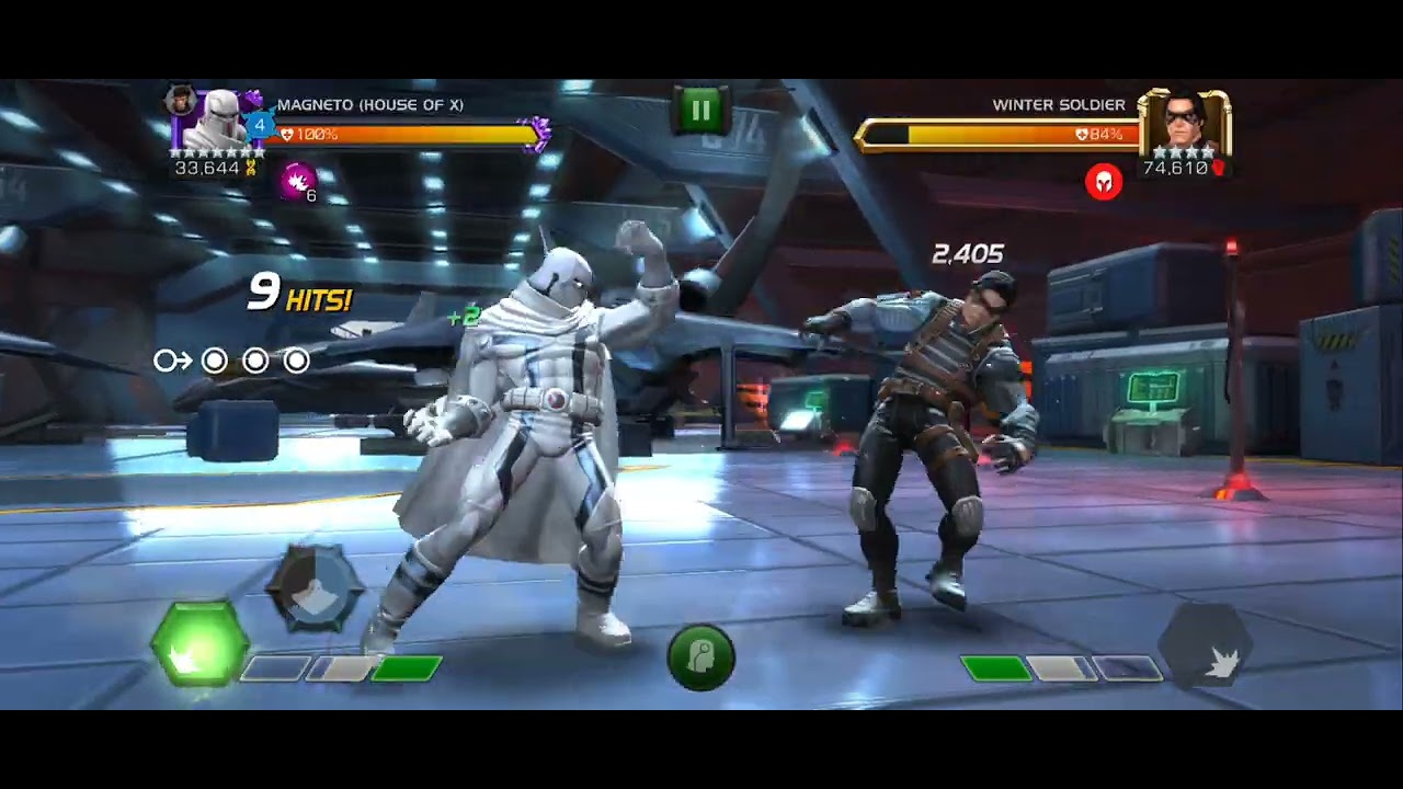 Rank 3 7* White Magneto vs ROL Winter Soldier