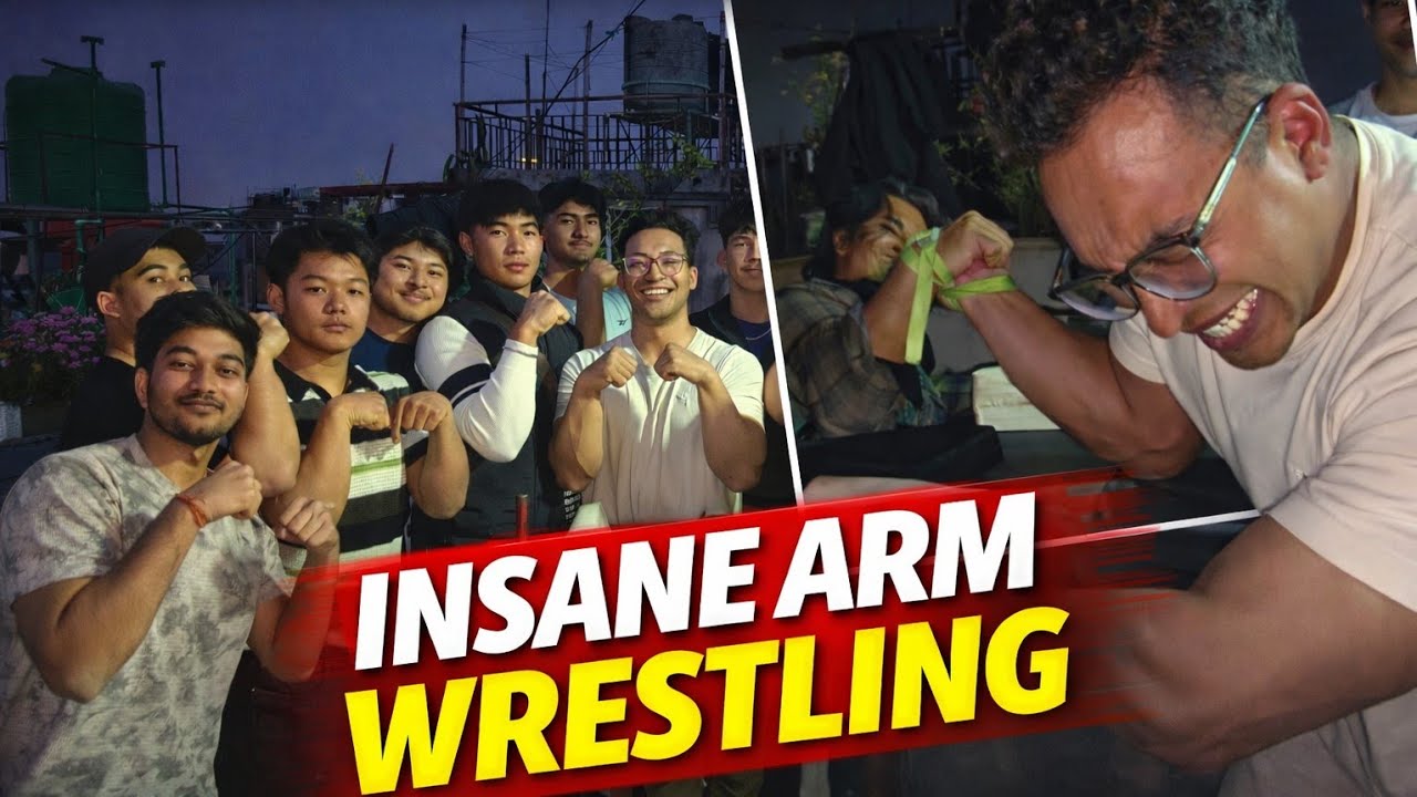 ARM WRESTLING IN KATHMANDU ft. PURWELI ARM WRESTLERS #viral #fun #armgame #armwrestling #practice 