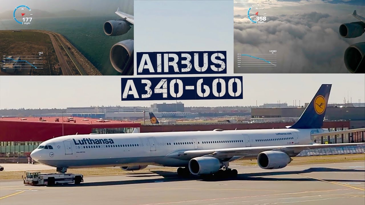 Lufthansa A340-600 | Frankfurt-Hong Kong |Telemetry included | 1- Month before retirement | April 25