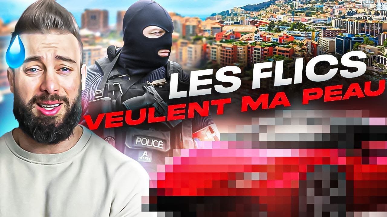 DES POLICIERS CAGOULÉS ET UN GO FAST EN LAMBORGHINI