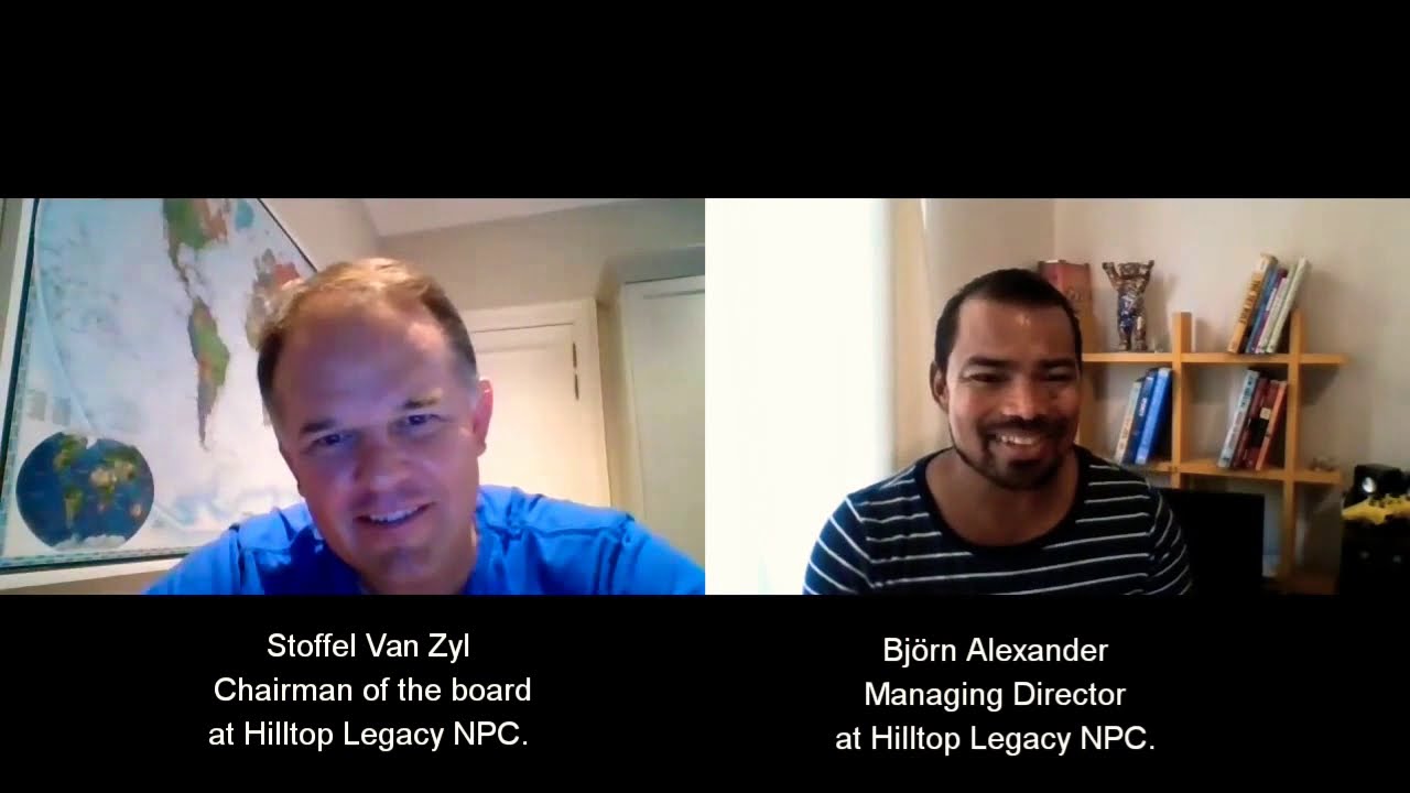 Stoffel Van Zyl interview - Hilltop Legacy