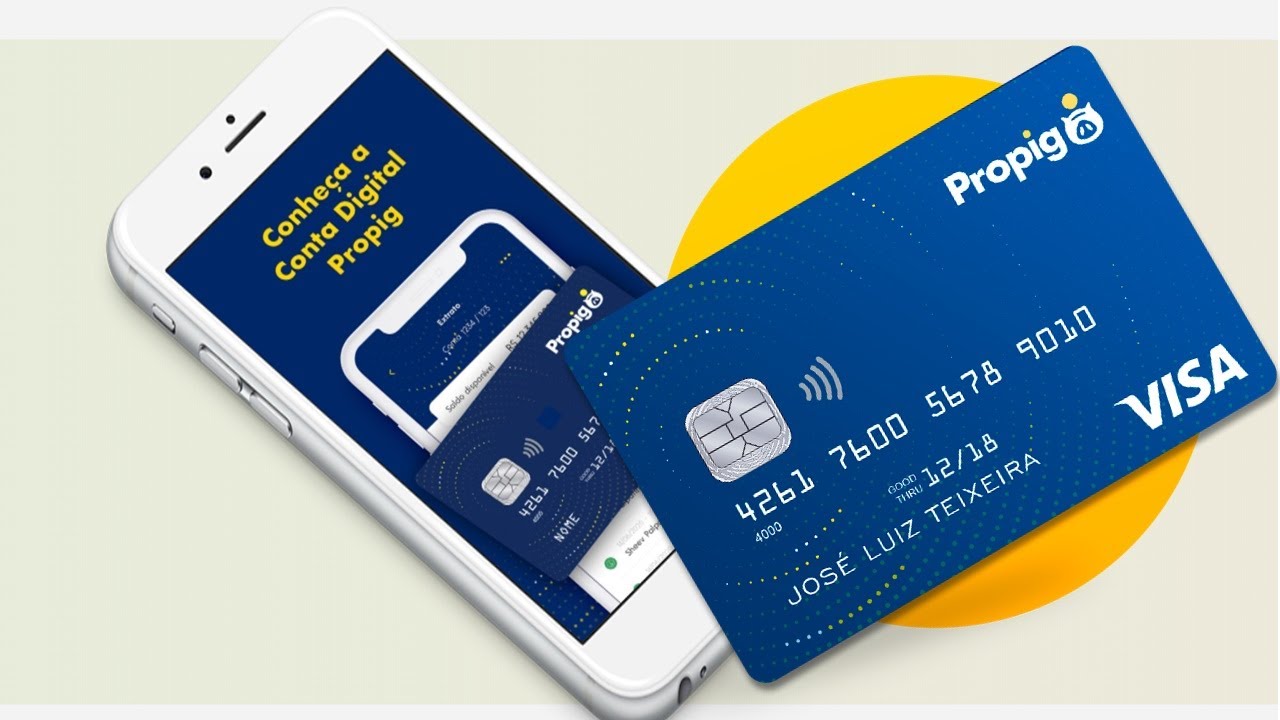 Conhe&ccedil;a a nova Conta Digital Propig, sem consulta ao SPC e Serasa