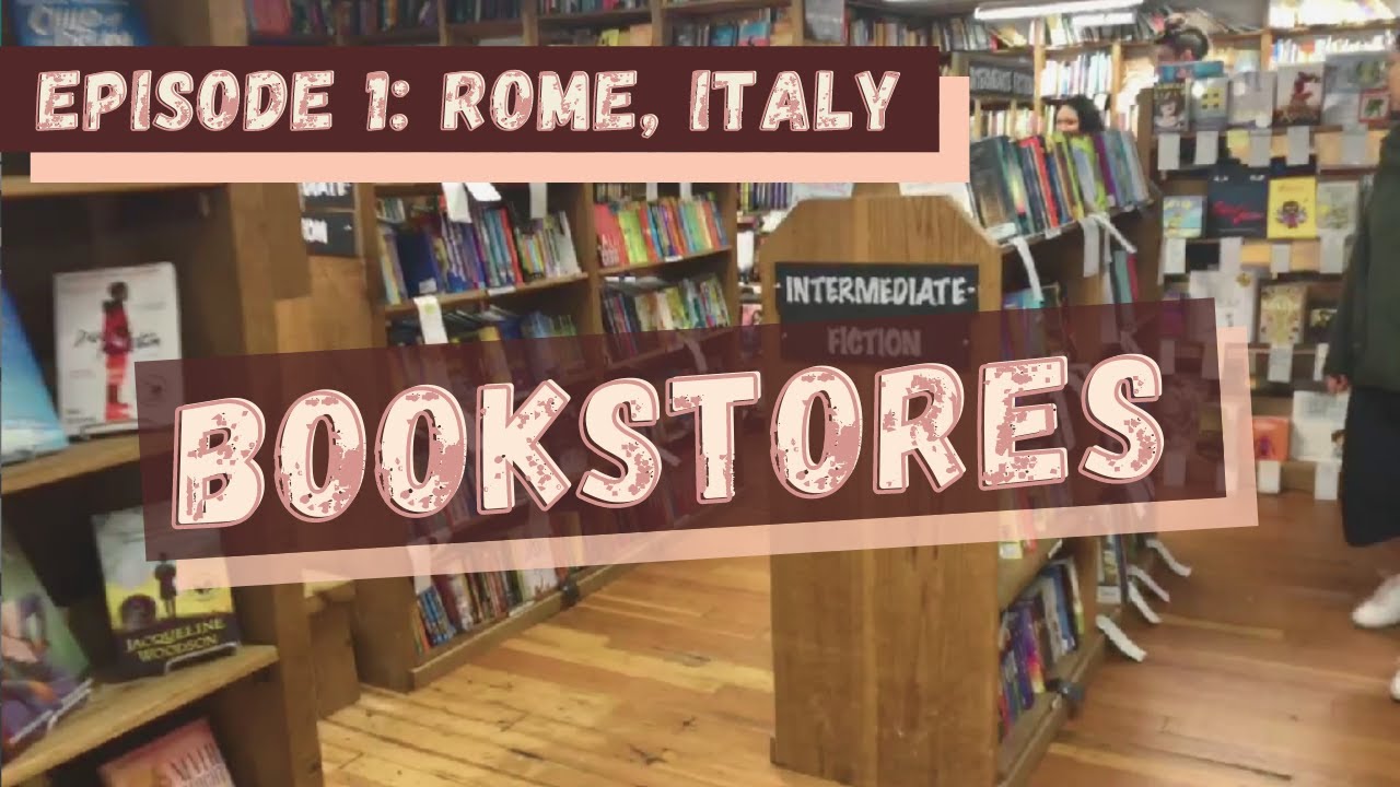 (English) Bookstores in ROME 📚 Around the World Bookstores #1
