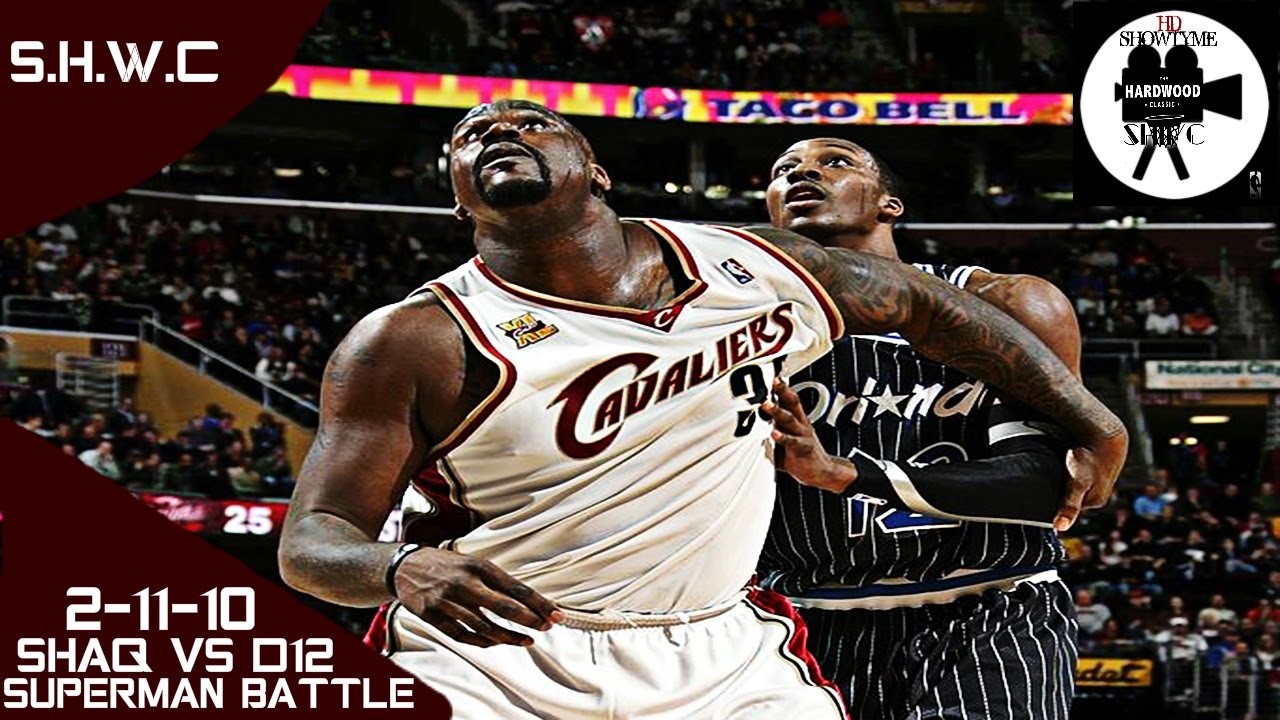 Shaquille O'Neal Vs Dwight Howard SuperMan Battle Full Highlights (2-11-10) Shaq 10 Pts, Dwight 19!