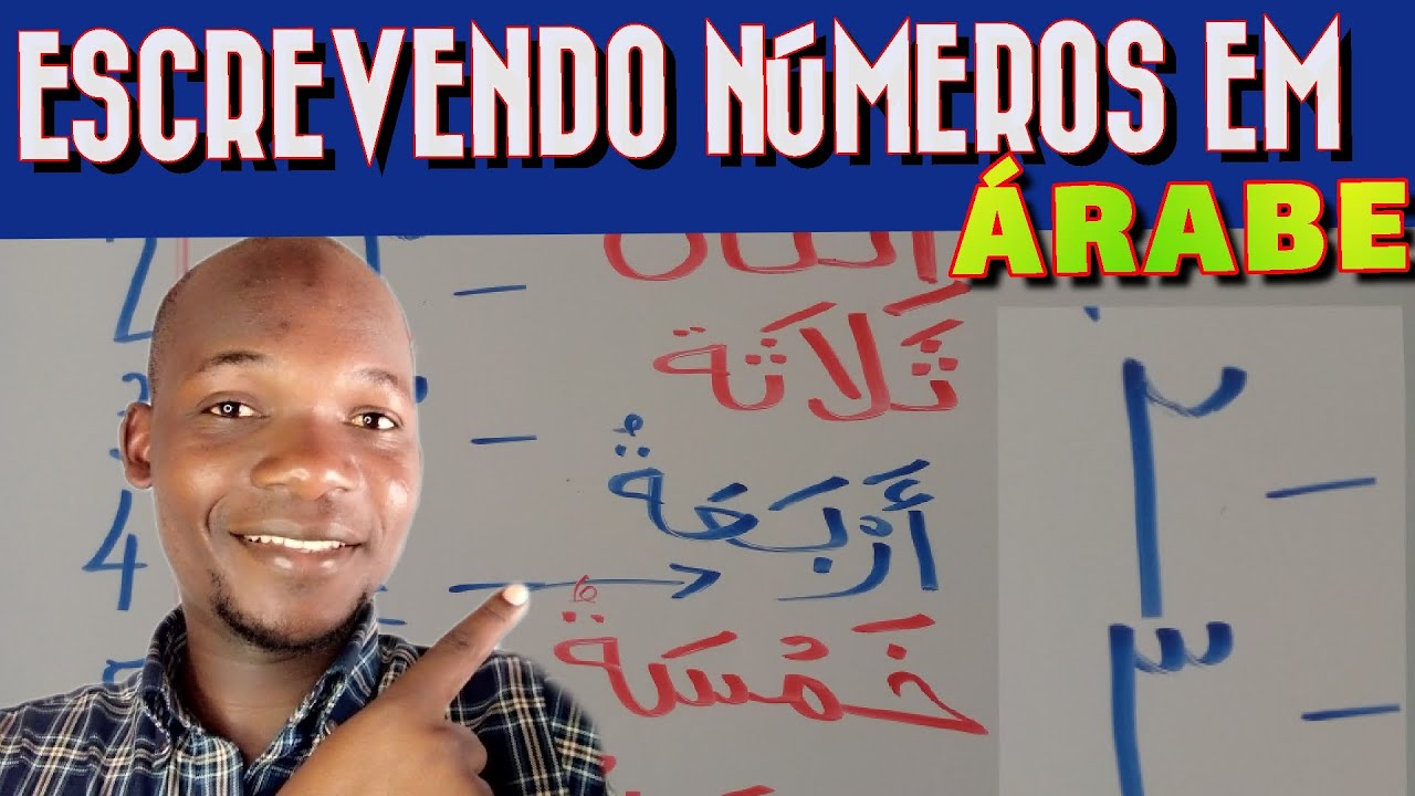 Lição de Árabe Fácil: Escreva assim números em Árabe, por algarismo e extenso. Aprendendo Ler Árabe