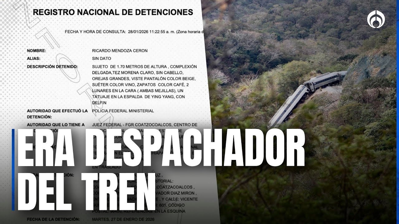 Detienen al segundo presunto responsable del descarrilamiento del Tren Interoceánico