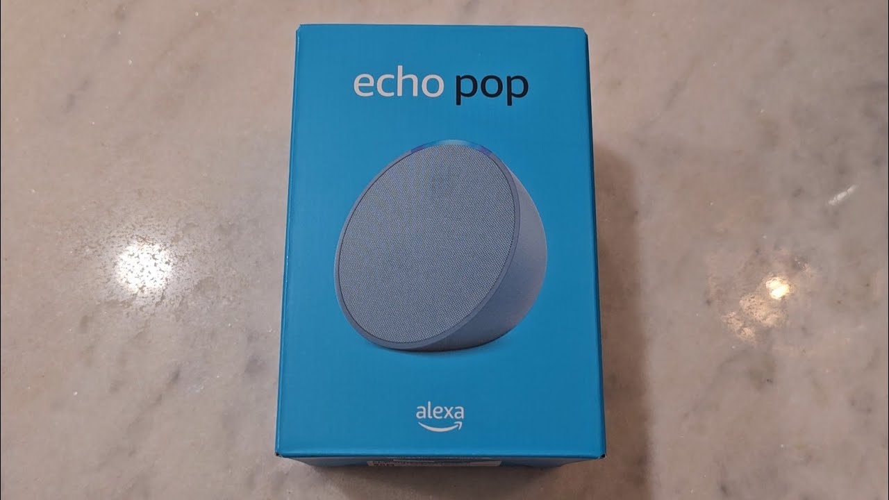 Echo Pop Full sound compact smart speaker with Alexa in Midnight Teal Unboxing!