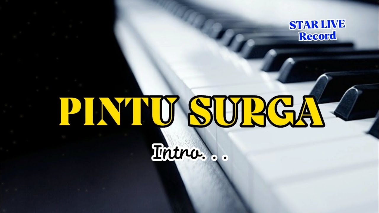 Pintu Surga Karaoke Qasidah (Titi Said) Siapa Ingin Kesurga