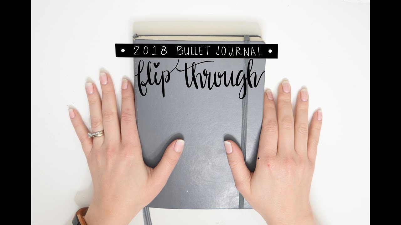 Bullet Journal 2018: пролистывание