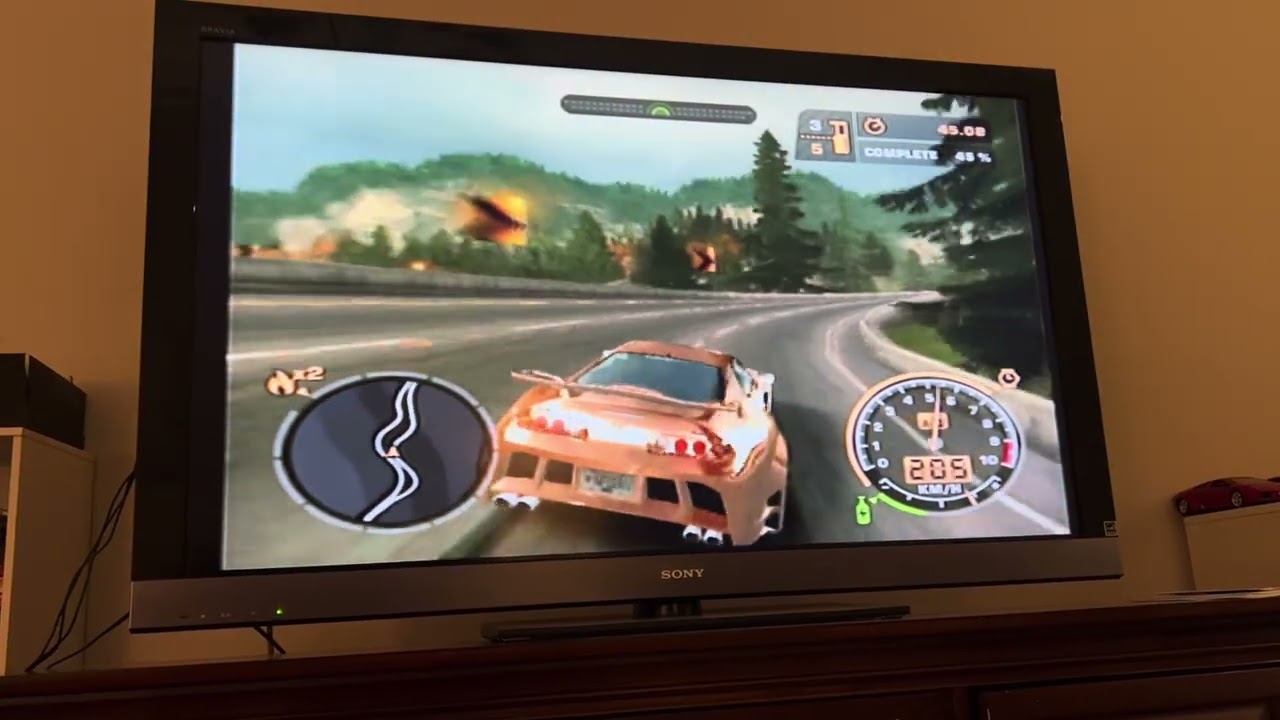 Need For Speed Most Wanted PS2 Tollbooth Time Trial 13 3:17.79 