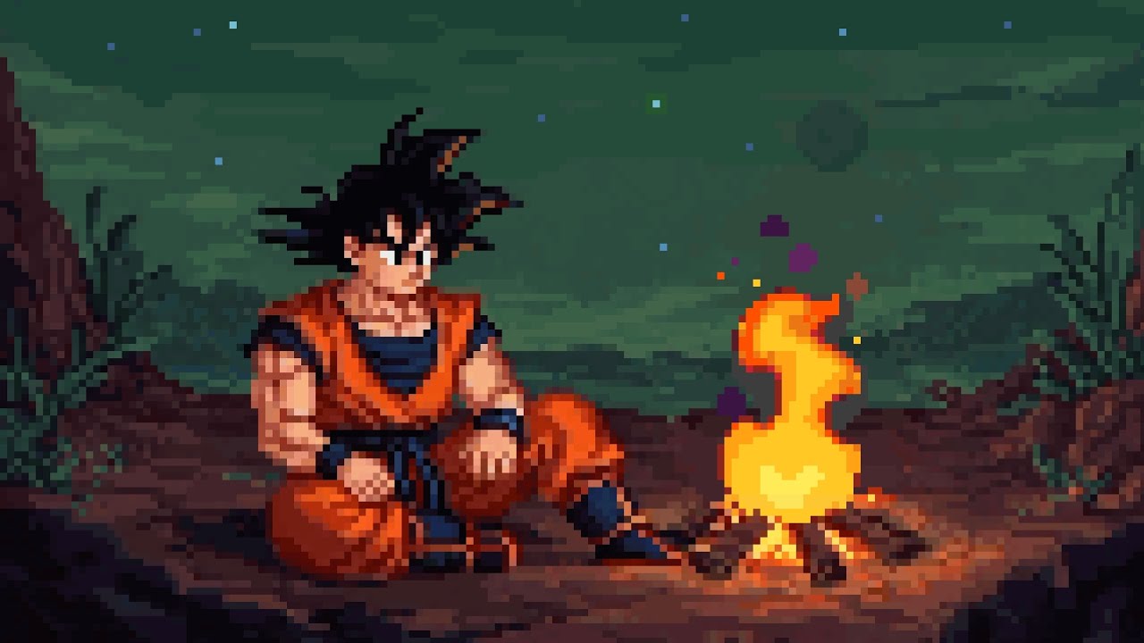 Goku Teaches You The Saiyan Mindset | Dragonball Motivation | Bonfire Sound