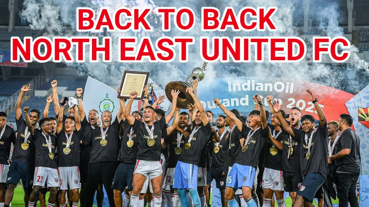 DURAND CUP 2025 WINNERS 🏆 NORTH EAST UNITED FC BACK TO BACK #football #durandcup #highlights 