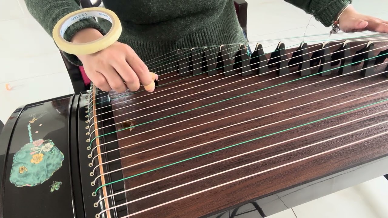  Ngày đầu học guzheng 