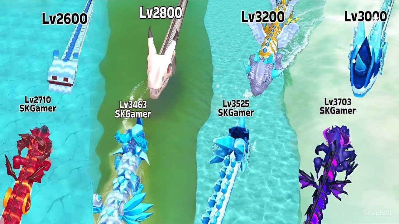 Snake Clash.iO From Level 2600 to Level 3000 All New BOSS Fight New Snake Skin #150