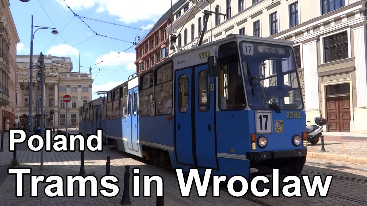 🇵🇱 Trams in Wroclaw - Tramwaje we Wrocławiu (2018)