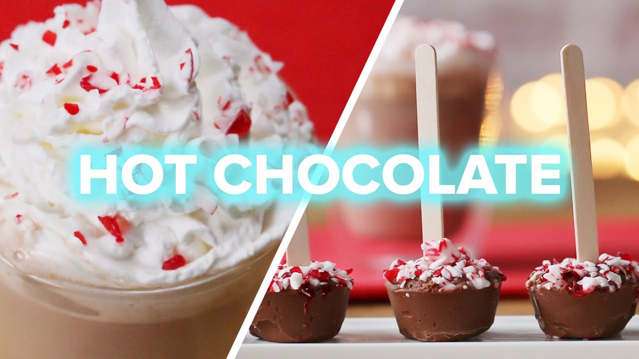 Hot Chocolate On a Stick 4 Ways