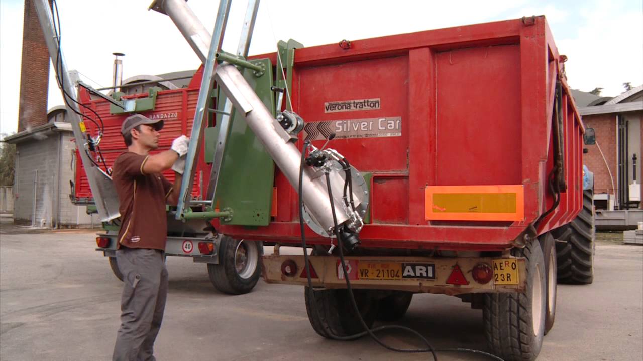 #POFER  screw conveyor for trailers mod. CR WINCH coclea per rimorchio