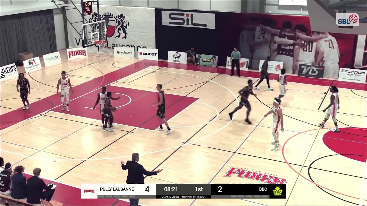 Pully Lausanne Foxes vs. BBC Monthey-Chablais - Game Highlights