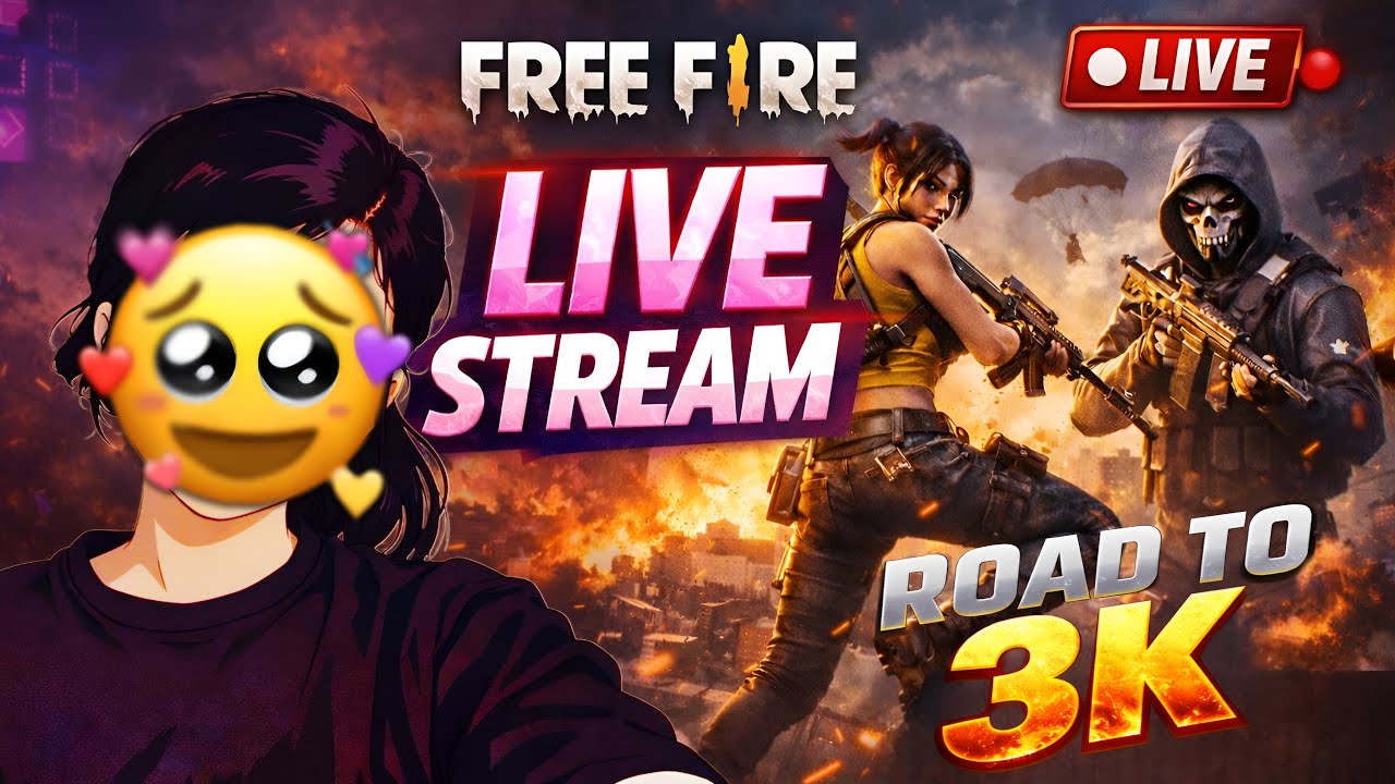🔴 Telugu girl streamer  🔴 ROAD TO 3k ❤️❤️