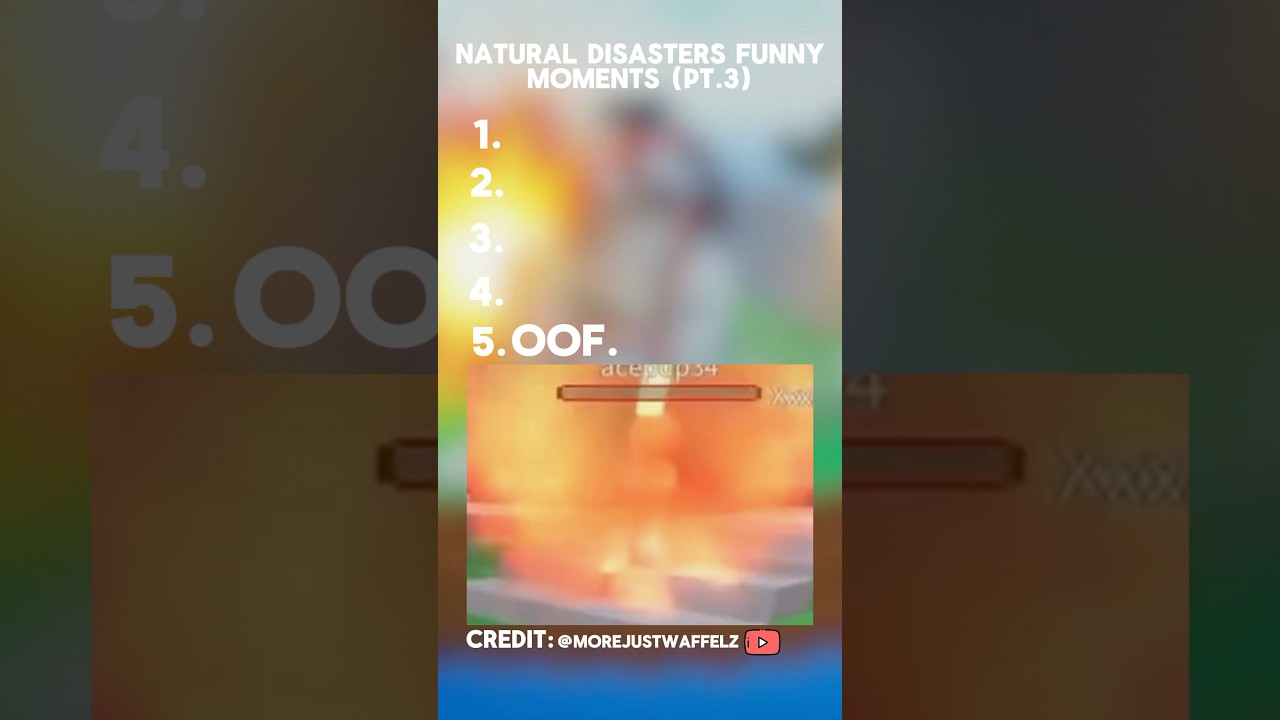 Natural Disaster Survival Funny Moments (pt.3) 
