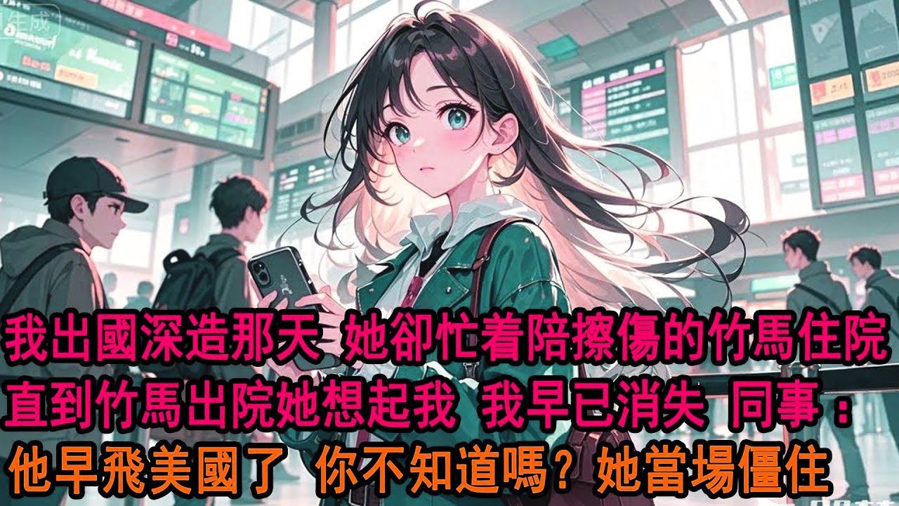 我踏上公派美国留学专机时，工作狂妻子抛弃所有工作 在医院照顾擦伤竹马。直到她竹马翘课太多挂科 她想联系我走后门，同事却说：季老师？他半月前就出国学习，你不知道吗？她当场僵住