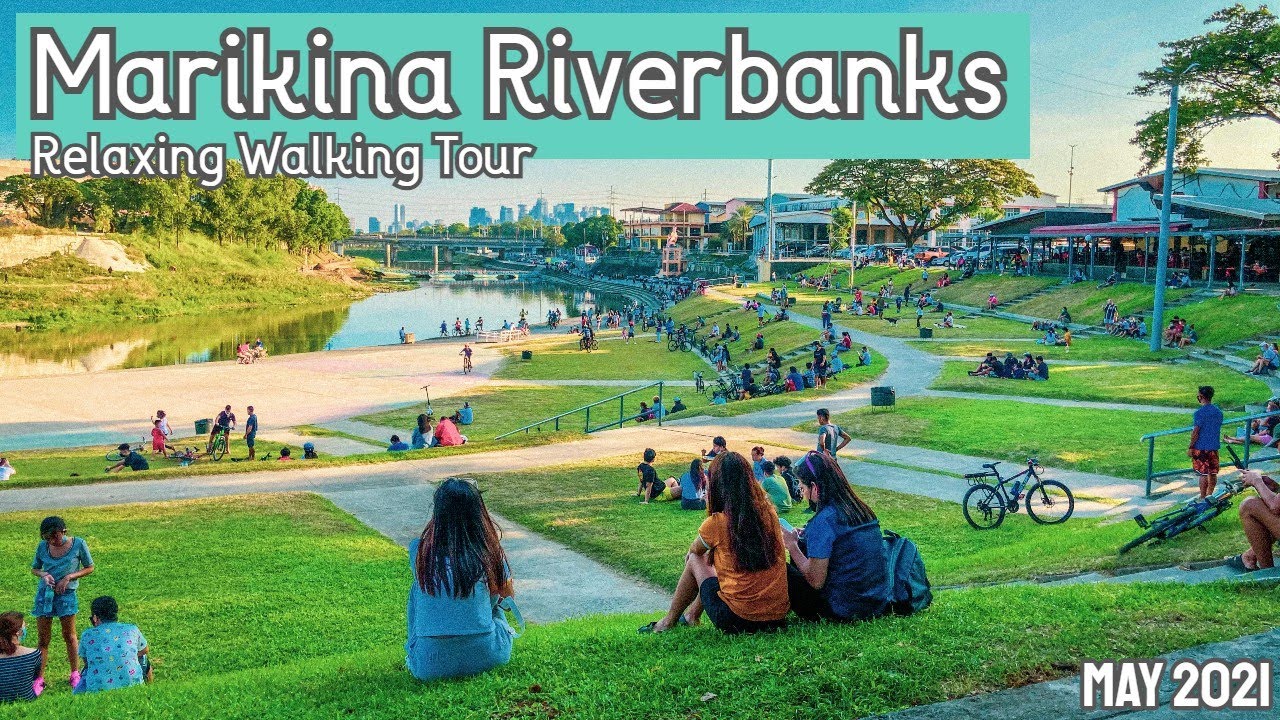 Marikina City Riverbanks | Relaxing City Virtual Tour | Philippines New Normal