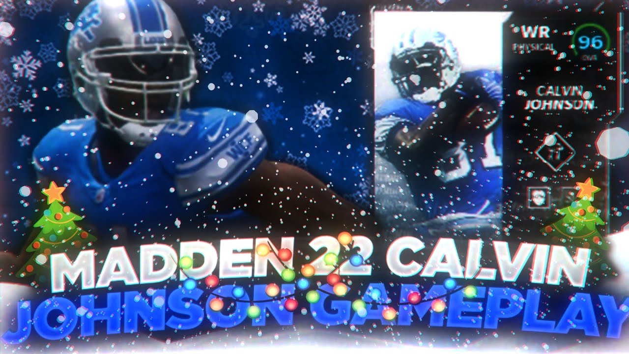 MEGATRON! BO KNOWS CALVIN JOHNSON GAMEPLAY MADDEN 22 ULTIMATE TEAM