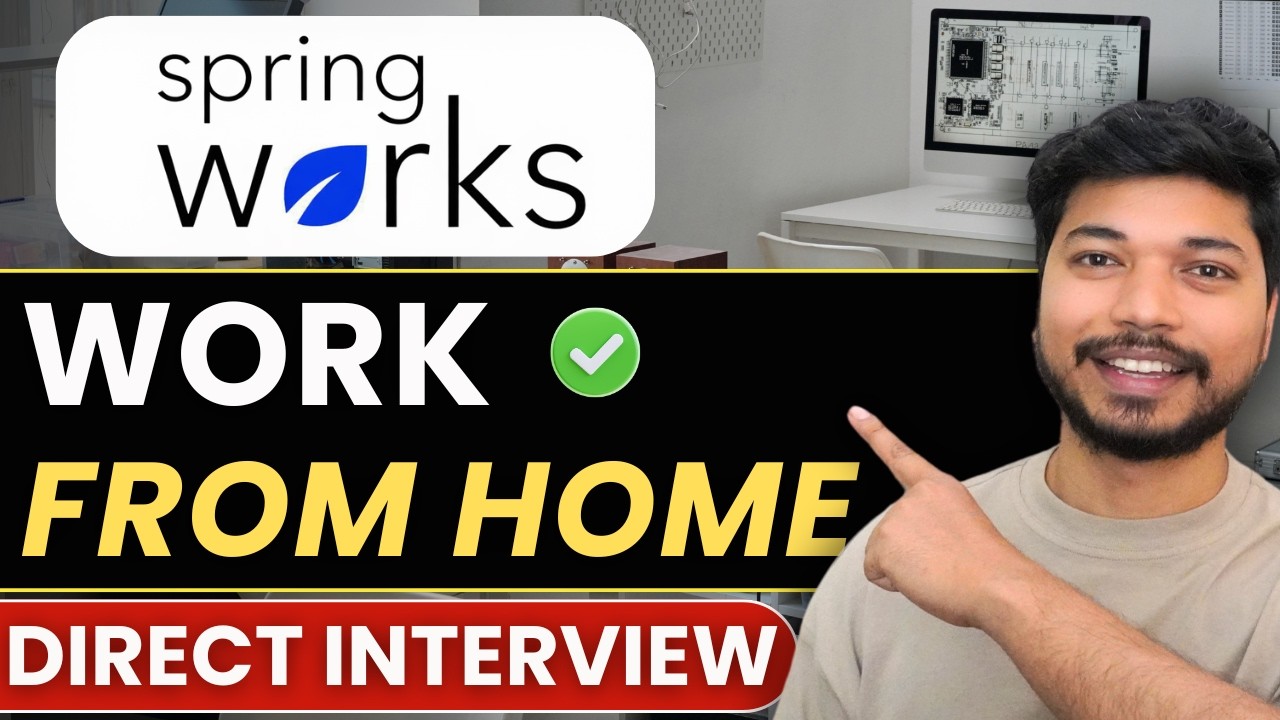 Work From Home Job with 21k Salary | Freshers Eligible Apply Immediately