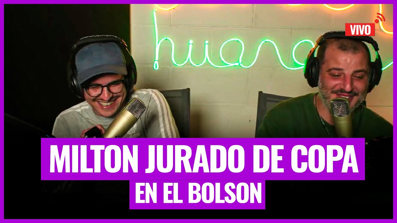 VIVO -  MILTON VA A SER JURADO DE UNA COPA POR PRIMERA VEZ  - El Bolson