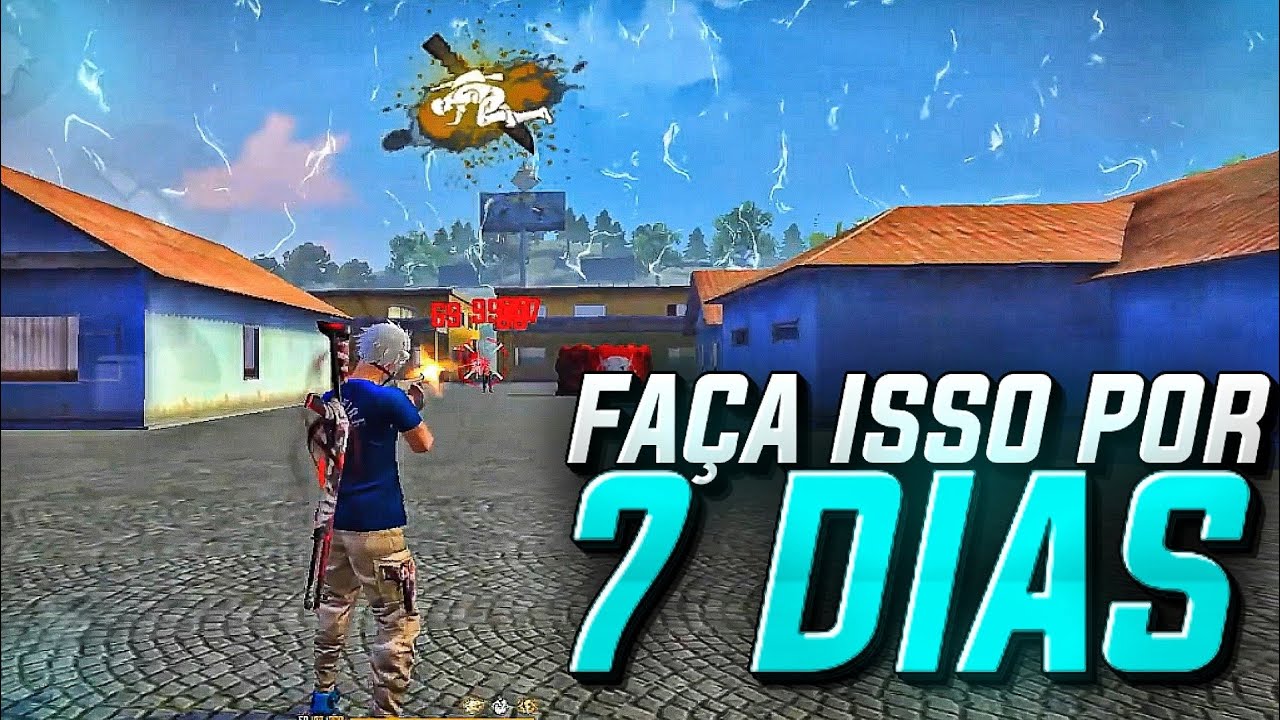 FAÇA ISSO AGORA! MELHOR TREINAMENTO DIÁRIO PARA EVOLUIR NO FREE FIRE !!!!!