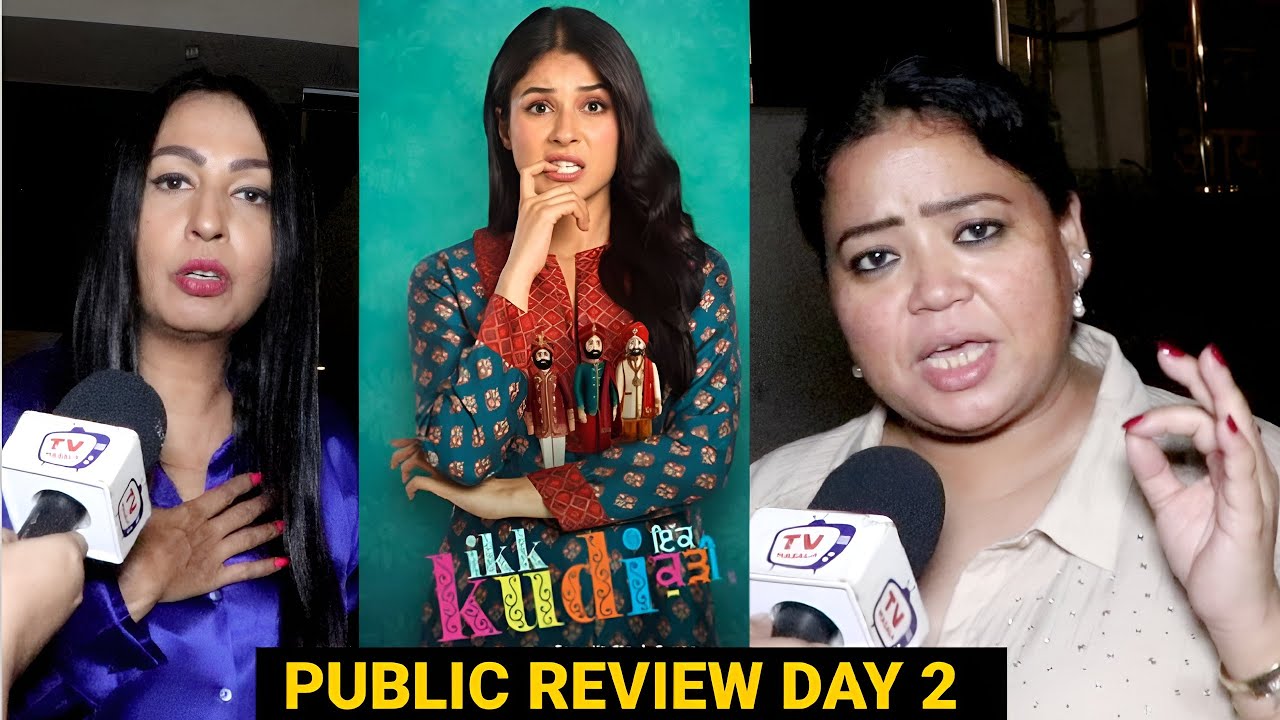 Shehnaaz Gill Movie Ikk Kudi Day 2 Public Review By Bharti Singh And Kashmeera Shah