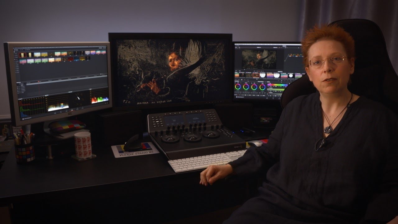 Colorist Isabelle Barrière on ColorEdge CG319X for Post Production