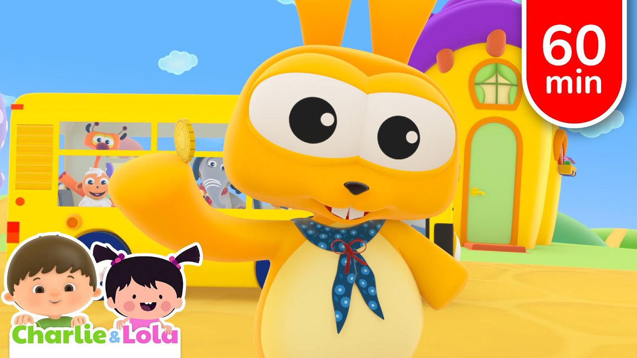 The Wheels on the Bus & More 🎵 Nursery Rhymes and Kids songs @Charlie, Lola & Friends - Kids Songs & Rhymes