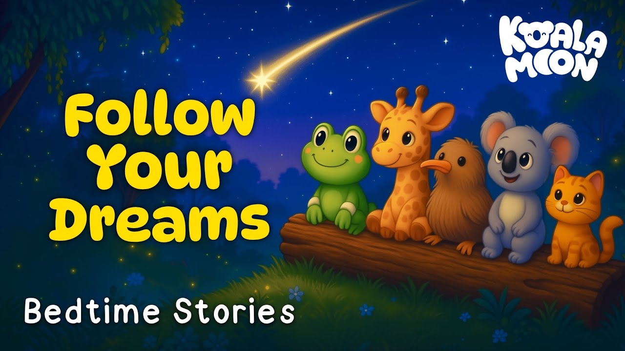 Bedtime Stories About Following Your Dreams for Kids 💫 💤