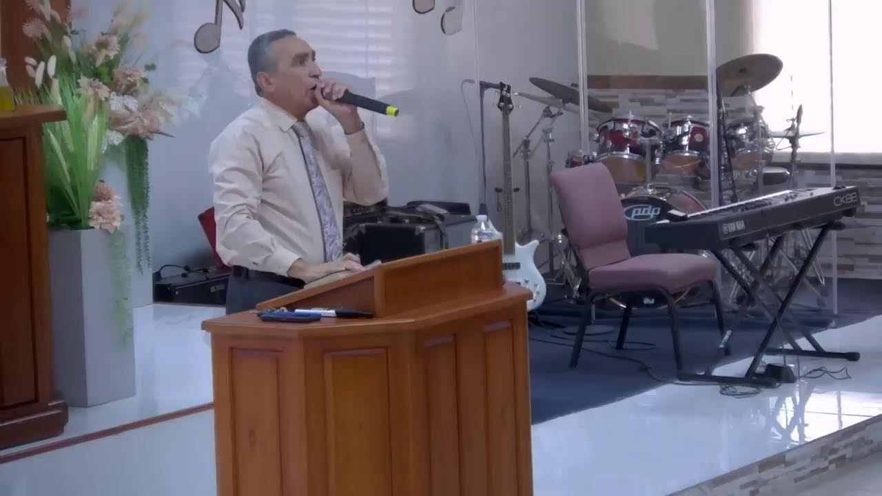 Ayuno congregacional  - Evang. Alfonso Otero Piña - Tema: Cobra ánimo