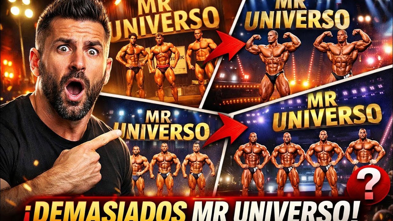 ¿HAY DEMASIADOS MR UNIVERSO EN CULTURISMO?