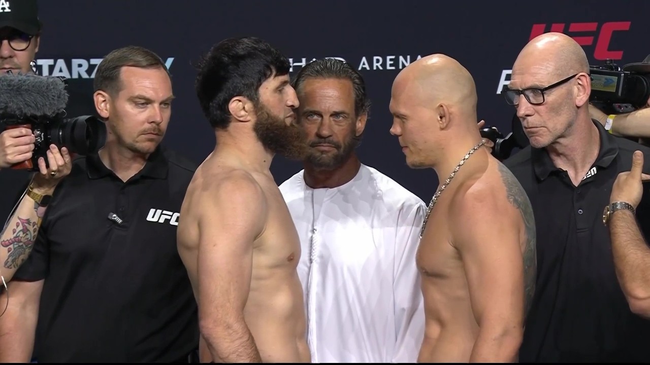UFC Абу-Даби: Битвы взглядов и финальные слова
